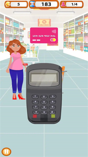 超市收银员模拟器截图
