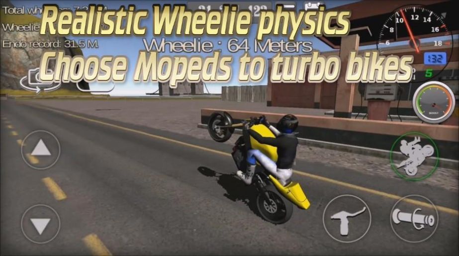 Wheelie King 3D截图