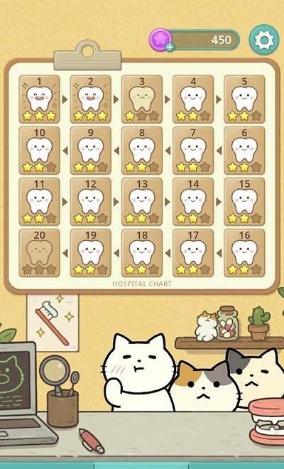 Fantastic Cats Dentist Brick Breaker截图