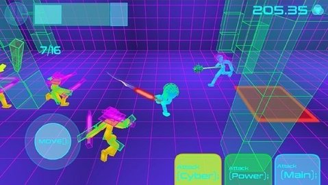 Stickman Neon Warriors: Sword Fighting截图