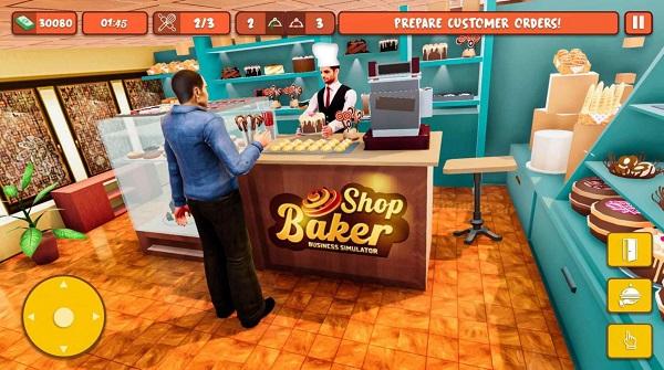 面包店商业模拟器截图