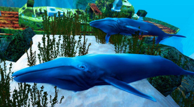 深海蓝鲸模拟截图