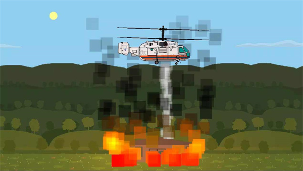 像素直升机模拟器截图