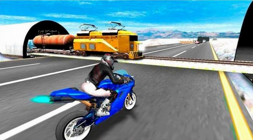 超级3D公路摩托特技截图