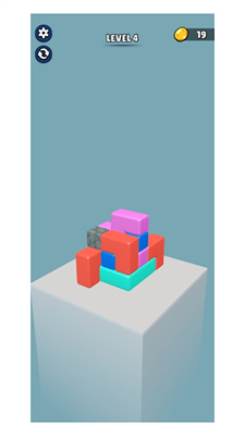 方块融合3D截图