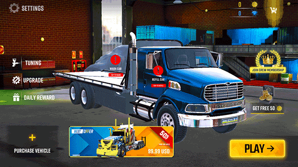 美国卡车模拟器专业版1.27版本截图