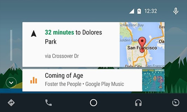 Android Auto截图