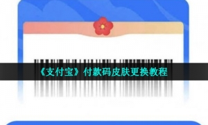 《支付宝》付款码皮肤更换教程