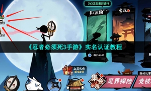 《忍者必须死3手游》实名认证教程