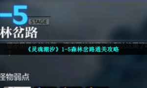 《灵魂潮汐》1-5森林岔路通关攻略