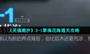 《灵魂潮汐》3-1聚魂花海通关攻略