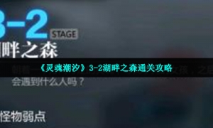 《灵魂潮汐》3-2湖畔之森通关攻略