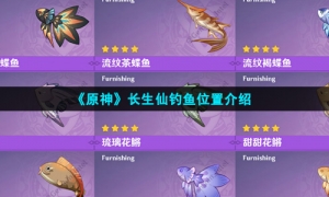 《原神》长生仙钓鱼位置介绍