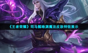 《王者荣耀》司马懿暗渊魔法皮肤特效展示
