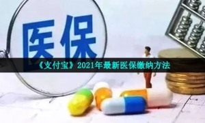 《支付宝》2021年最新医保缴纳方法