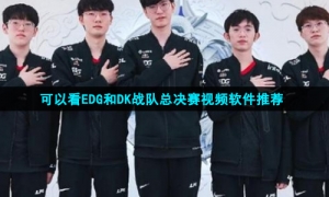可以看EDG和DK战队总决赛视频软件推荐