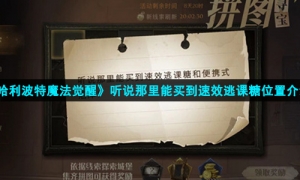 《哈利波特魔法觉醒》听说那里能买到速效逃课糖位置介绍