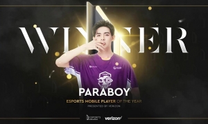 PEL选手Paraboy荣获Esports Awards年度最佳手游选手