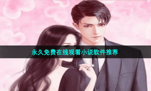 永久免费在线观看小说软件推荐