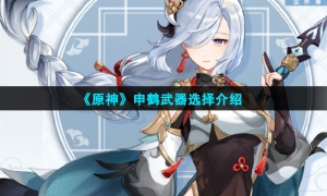《原神》申鹤武器选择介绍