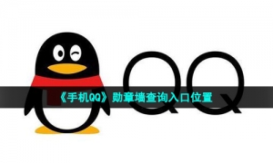 《手机QQ》勋章墙查询入口位置