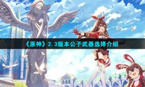 《原神》2.3版本公子武器选择介绍