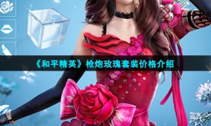《和平精英》枪炮玫瑰套装价格介绍