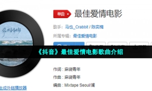 《抖音》最佳爱情电影歌曲介绍