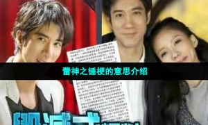 蕾神之锤梗的意思介绍