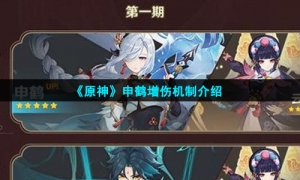 《原神》申鹤增伤机制介绍