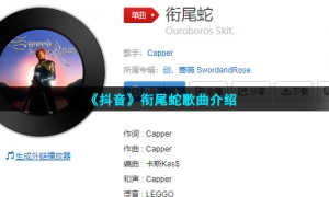 《抖音》衔尾蛇歌曲介绍