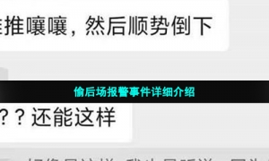 偷后场报警事件详细介绍