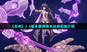 《原神》2.5版本雷神周本技能机制介绍