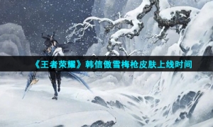 《王者荣耀》韩信傲雪梅枪皮肤上线时间