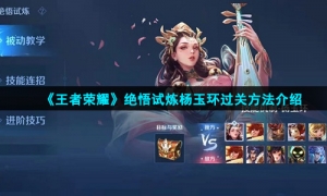 《王者荣耀》绝悟试炼杨玉环过关方法介绍