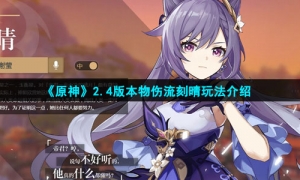 《原神》2.4版本物伤流刻晴玩法介绍