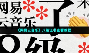《网易云音乐》八级证书查看教程