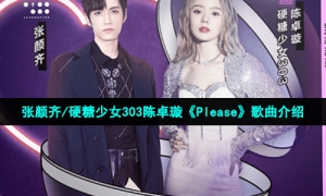 张颜齐/硬糖少女303陈卓璇《Please》歌曲介绍