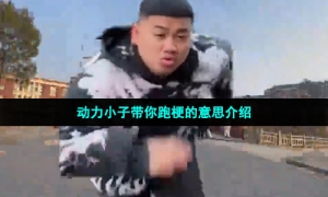 动力小子带你跑梗的意思介绍