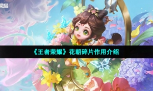 《王者荣耀》花朝碎片作用介绍