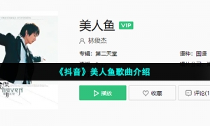 《抖音》美人鱼歌曲介绍