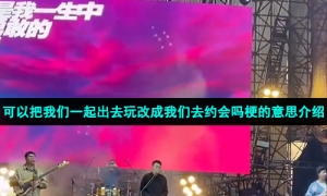 可以把我们一起出去玩改成我们去约会吗梗的意思介绍