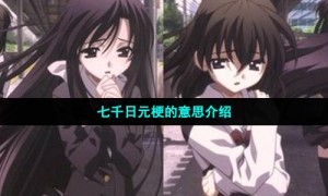 七千日元梗的意思介绍