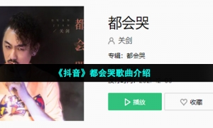 《抖音》都会哭歌曲介绍