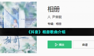 《抖音》相册歌曲介绍