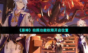 《原神》拍照功能权限开启位置