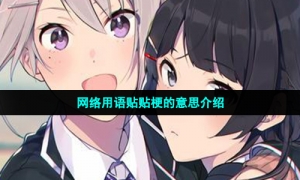 网络用语贴贴梗的意思介绍