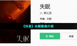 《抖音》失眠歌曲介绍