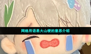 网络用语易大山梗的意思介绍