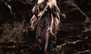 明日方舟：六星医疗闪灵前航远歌礼服手办 连脚趾的细节都没放过